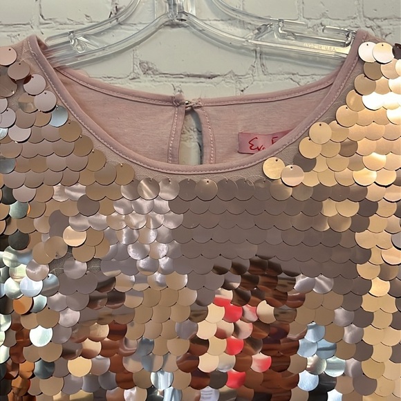 Eva Franco for Anthropologie Oversized Sequin Top - Picture 4 of 16